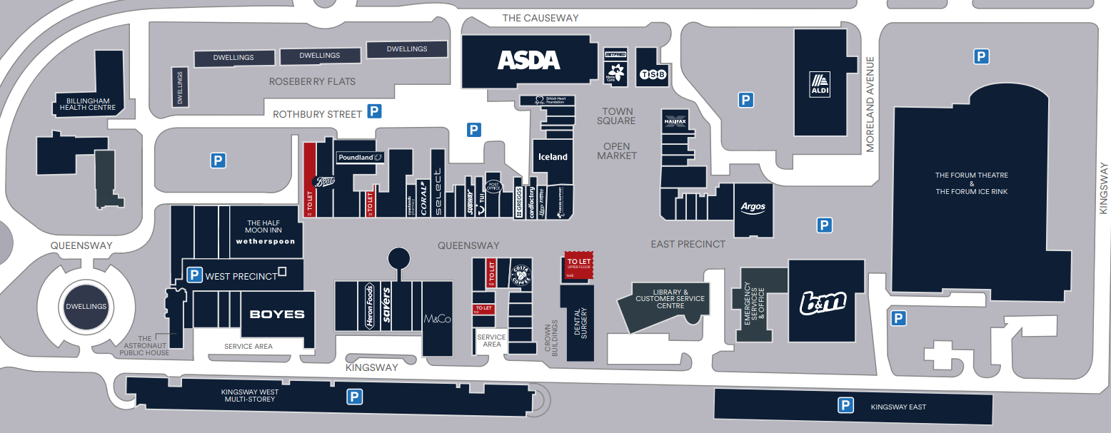 Ground Floor Layout (Billingham)