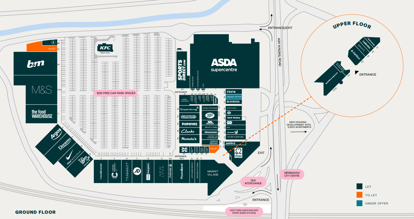 Ground Floor Layout (Onestop Goad)