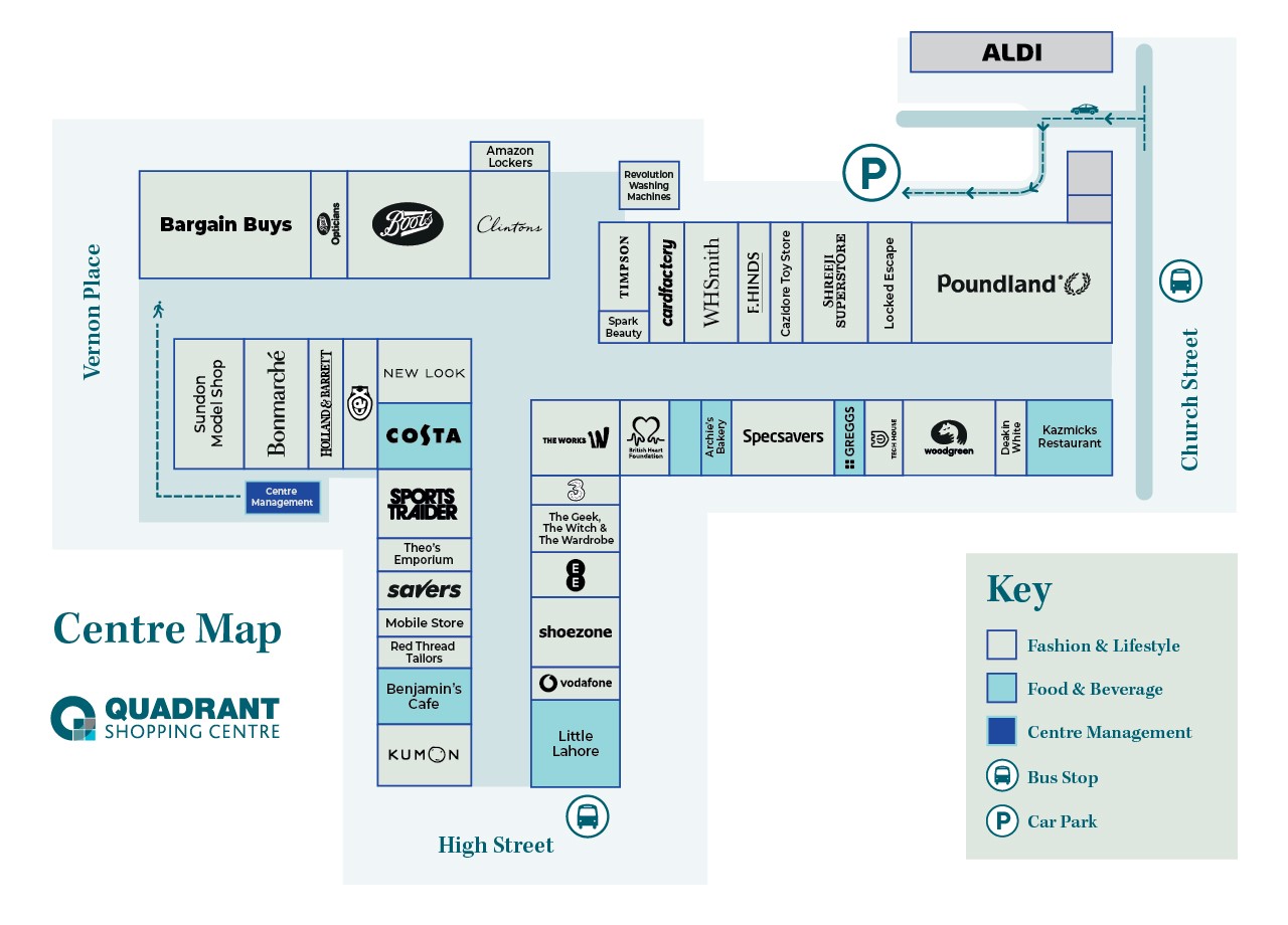Ground Floor Layout (Store Directory 2)