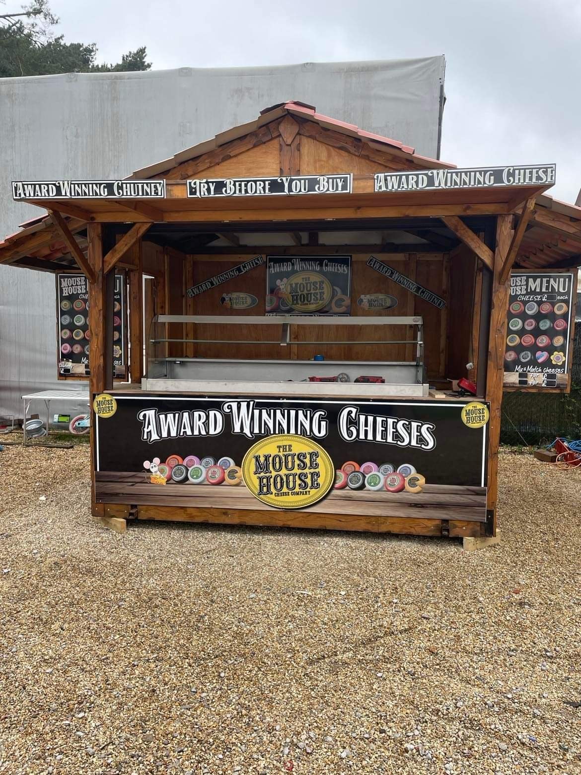 Cheese Stall Christmas
