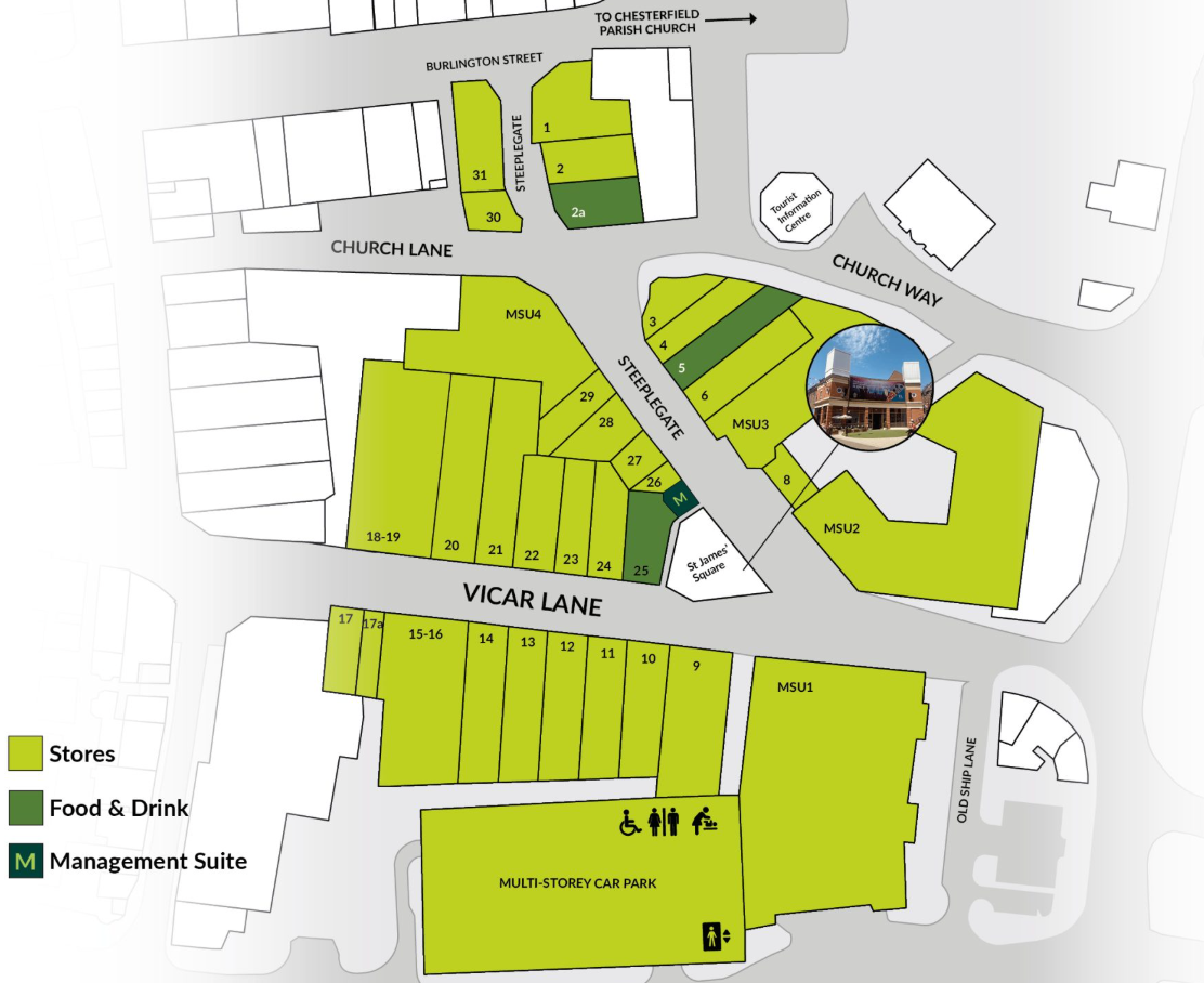 Ground Floor Layout (Vicar Lane)